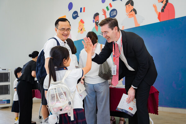 Students and families come together as Fairmont International School Vietnam begins a new chapter in Hanoi.