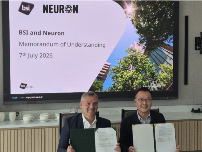 Neuron Digital and BSI sign MoU to accelerate digital transformation and positive change across the Built Environment sector