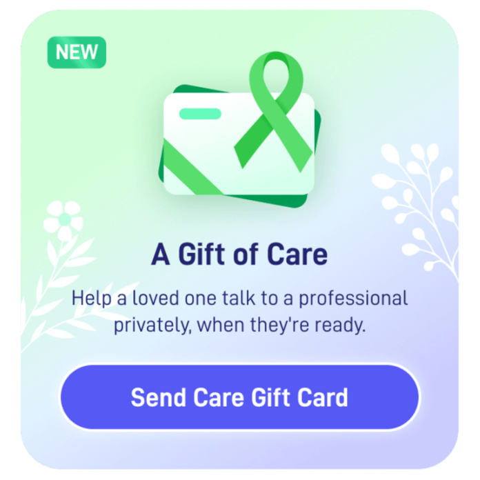 NowServing Launches Care Gift Card for Mental Health Consultations
