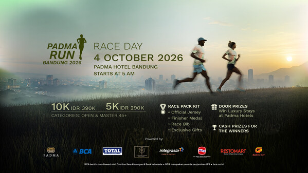 PADMA RUN BANDUNG 2026 RETURNS ON OCTOBER 4th 2026 WITH A GREATER PURPOSE, UNITING RUNNERS FOR CHANGE