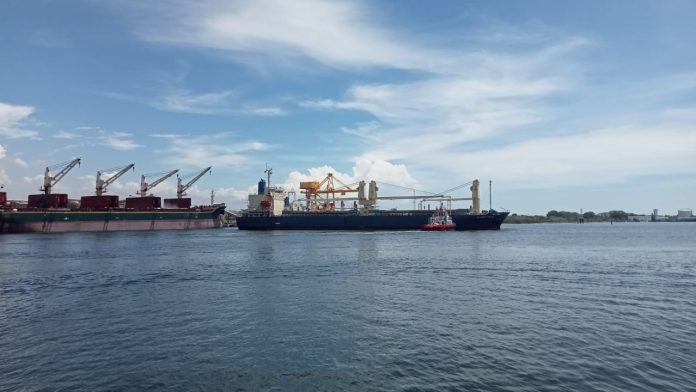 Pelabuhan Krueng Geukueh Berangkatkan Ribuan Ton Biomassa ke Jepang