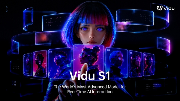 ShengShu Technology Unveils Vidu S1, Bringing Real-Time Interactive Generation to AI Video