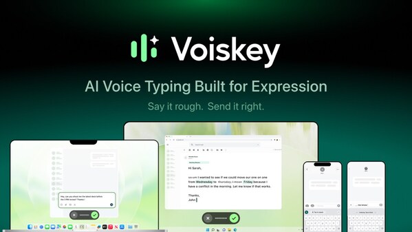 The First AI Voice Typing Built for Expression The First AI Voice Typing Built for Expression