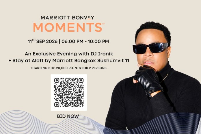 Aloft by Marriott Bangkok Sukhumvit 11 Presents First Marriott Bonvoy Moment With an Unforgettable Night of Music and Stay Experience