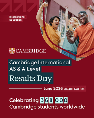 Cambridge International AS & A level Results Day Cambridge International AS & A level Results Day