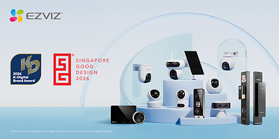EZVIZ wins the K-Digital Brand Award and the Singapore Good Design Award for its brand impact and product innovation. EZVIZ wins the K-Digital Brand Award and the Singapore Good Design Award for its brand impact and product innovation.