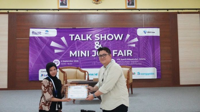 Buka Peluang Kerja bagi Generasi Muda, Sanggabiz Hadir Walk-in Interview di Mini Job Fair UIN Jakarta