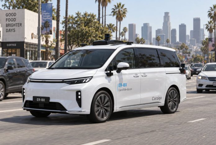 Carziqo Expands Driverless Ride-Hailing Network With ER-BX Launch in Los Angeles
