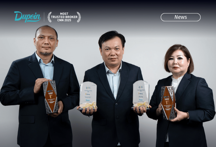 Dupoin Futures Raih 4 Penghargaan JFX dan KBI, Volume Transaksi Capai 833 Ribu Lot