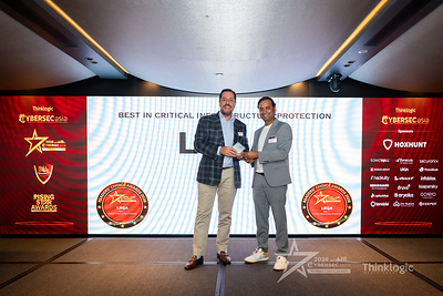 LRQA Named ‘Best in Critical Infrastructure Protection’ at CybersecAsia Readers’ Choice Awards 2026 LRQA Named ‘Best in Critical Infrastructure Protection’ at CybersecAsia Readers’ Choice Awards 2026