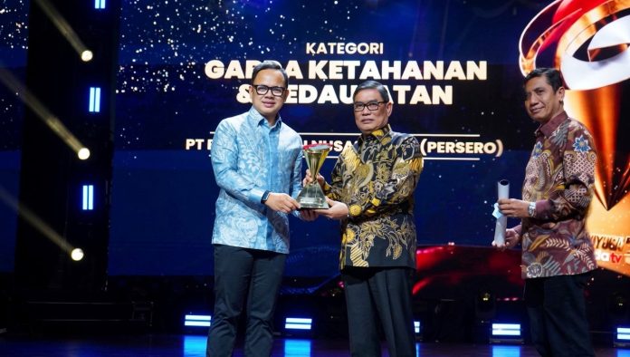 PTPN I Raih Anugerah Mahayuga, Tegaskan Peran PTPN Group bagi Ketahanan Pangan Nasional