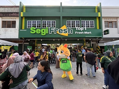 SEGI FRESH UNVEILS NEW STORE CONCEPT AND REFRESHED BRAND IDENTITY IN BIDOR SEGI FRESH UNVEILS NEW STORE CONCEPT AND REFRESHED BRAND IDENTITY IN BIDOR