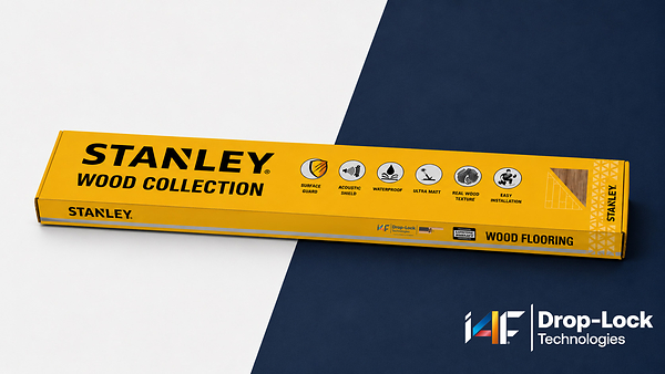 STANLEY® enters flooring market through strategic partnership with Area Floors, powered by i4F Drop-Lock technologies