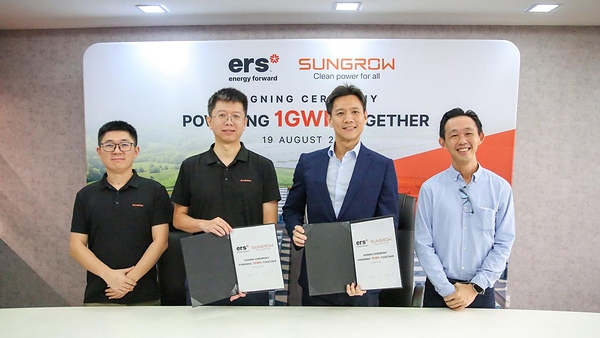 Sungrow and ERS Energy Advance 1 GWh of Energy Storage Across Southeast Asia
