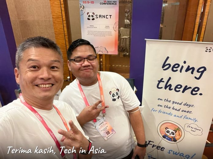 Tampil di Tech in Asia Conference 2026 Singapura, Sanct Besutan Founder Indonesia Temui 78 Pengunjung dan Buka Pembicaraan Kolaborasi dengan Komunitas Kesehatan Mental