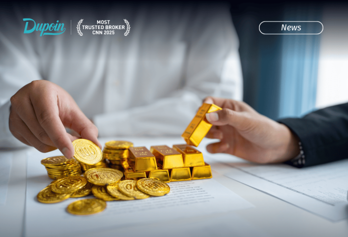 XAUUSD Berpeluang Menguat Hari Ini, Dupoin Futures Cermati Level 4