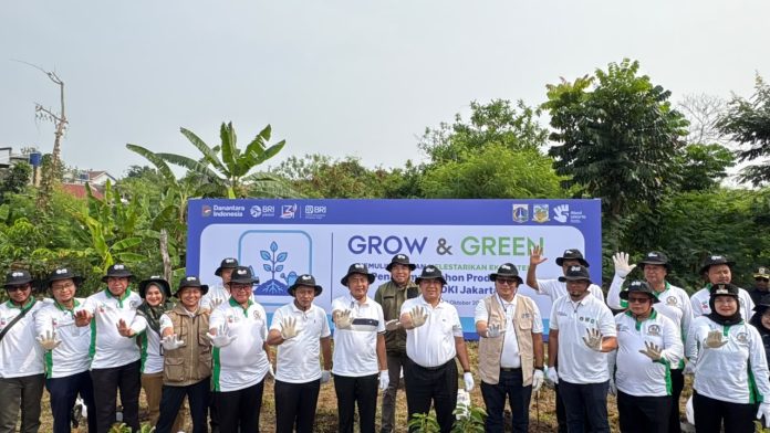BRI Bersama Pemprov DKI Jakarta Tanam 5