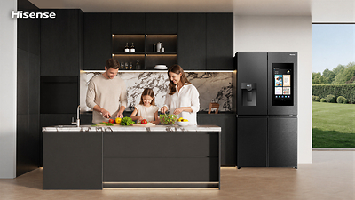 Hisense’s Social Kitchen, where technology helps the kitchen become a hub for connection Hisense’s Social Kitchen, where technology helps the kitchen become a hub for connection