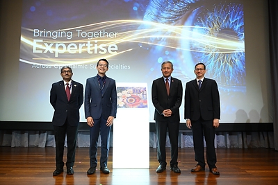 At the NUH International Ophthalmology Scientific Congress 2026, with Dr Vivian Balakrishnan, Minister for Foreign Affairs (second from right) as Guest-of-Honour At the NUH International Ophthalmology Scientific Congress 2026, with Dr Vivian Balakrishnan, Minister for Foreign Affairs (second from right) as Guest-of-Honour