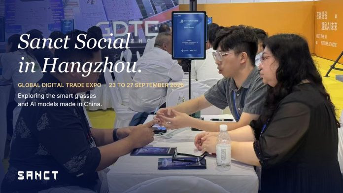 Sanct Social joins Indonesian delegation to China's Global Digital Trade Expo, explores the smart glasses and AI models already on sale there