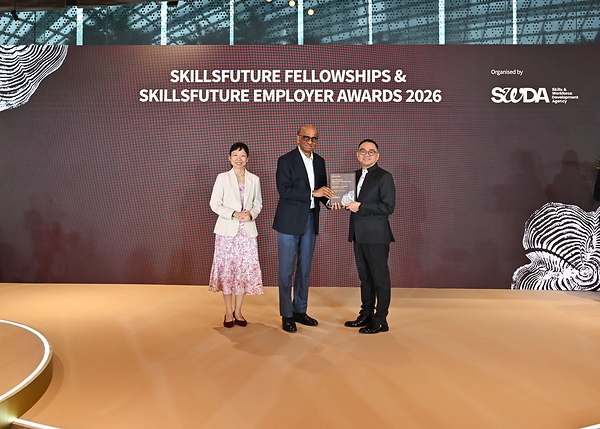 Singapore Corporate Services wins Silver at SkillsFuture Employer Awards 2026