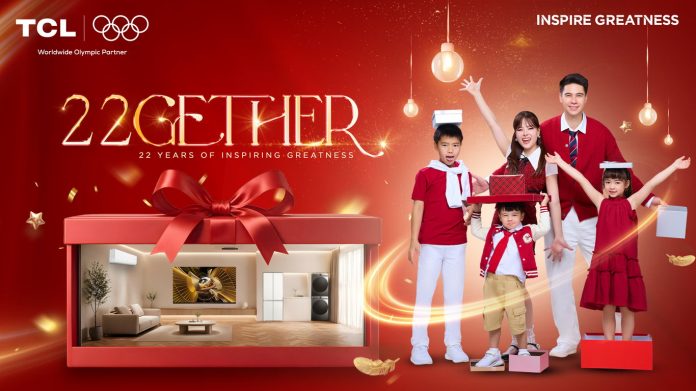 TCL จัดใหญ่ฉลอง 22 ปี เปิดแคมเปญ “TCL 22GETHER” ส่งความสุขแบบคูณ 22 ทุ่มรางวัลกว่า 2