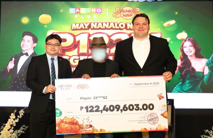 The Home of Historic Jackpot Wins: Casino Plus Pays Out ₱122