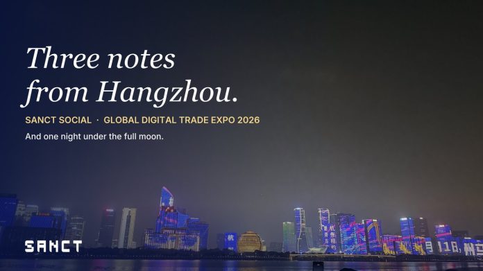 Three notes from Hangzhou: Sanct Social founder on how China backs its start-ups, one task per city, and a whole city out to see the moon