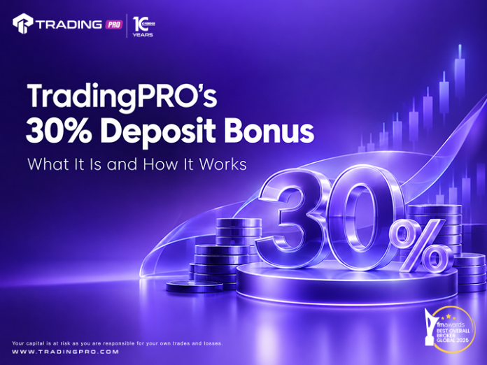 TradingPRO's 30% Deposit Bonus - What It Is and How It Works